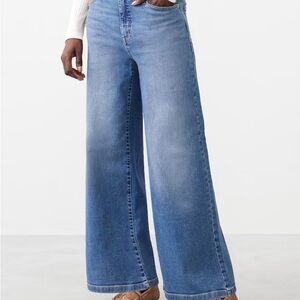 Banana Republic High Rise “Vintage Stretch” Wide Leg Jeans Sz 10 New with tags